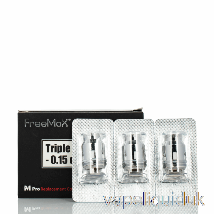 FreeMax FireLuke Mesh Pro Replacement Coils 0.15ohm Kanthal Triple Mesh Coils Vape Juice